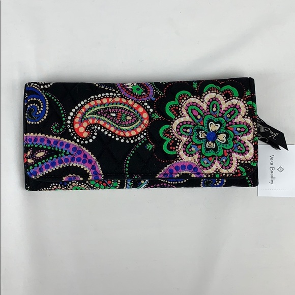 Vera Bradley Handbags - Vera Bradley Trifold Wallet - Kiev Paisley